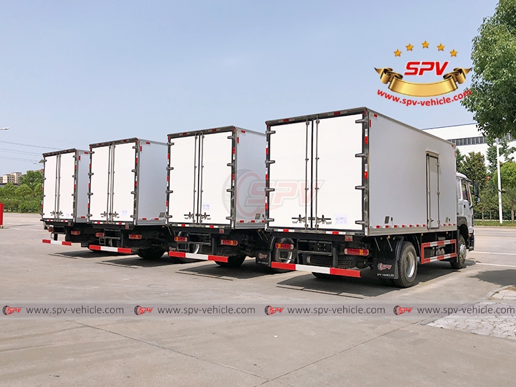 SINOTRUK Isothermal Van Truck and Refrigerator Truck -2